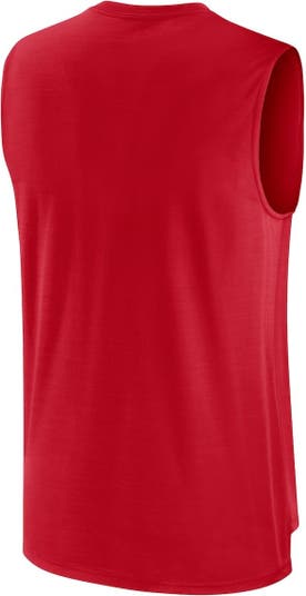 Nike Men's Nike Red Los Angeles Angels City Connect Muscle Tank Top