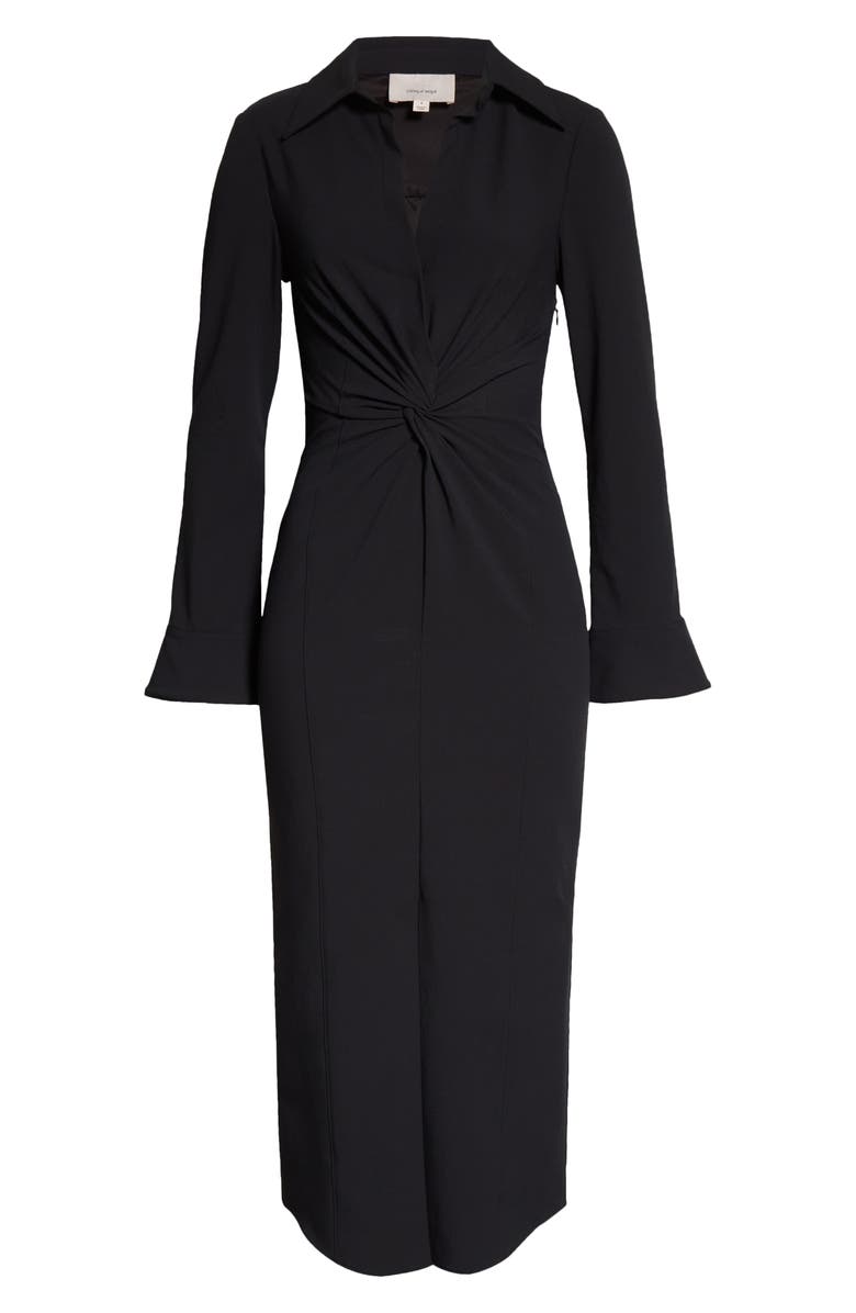 Cinq à Sept Mckenna Long Sleeve Midi Dress | Nordstrom