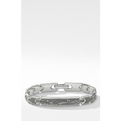 David Yurman Waves Id Link Bracelet