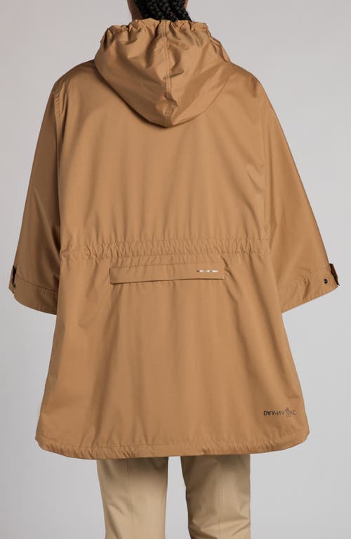 Shop Moncler Grenoble Vorassay Hooded Nylon Jacket In Camel