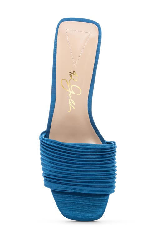 Shop 42 Gold Lilith Slide Sandal In Blue