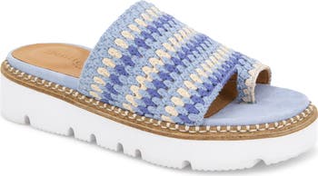 Gentle souls lavern slide top sandal