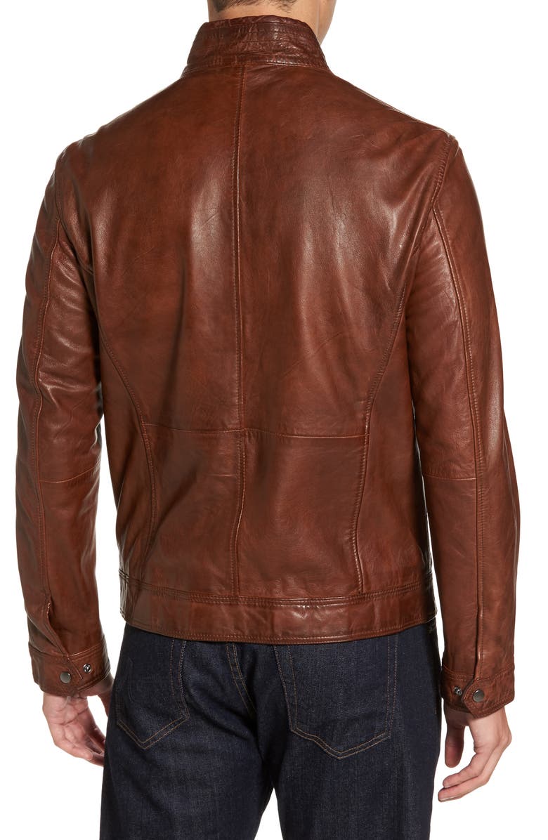 Missani Le Collezioni Leather Jacket | Nordstromrack