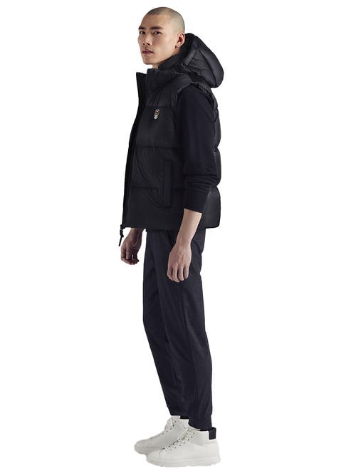 Triple F.a.t. Goose Puffer Down Vest In Black