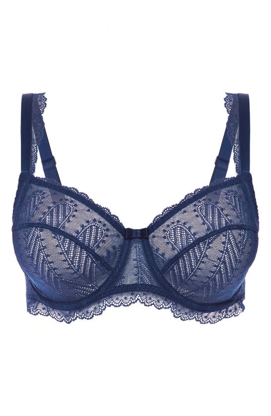 Simone Perele Canopee Underwire Bra In Midnight