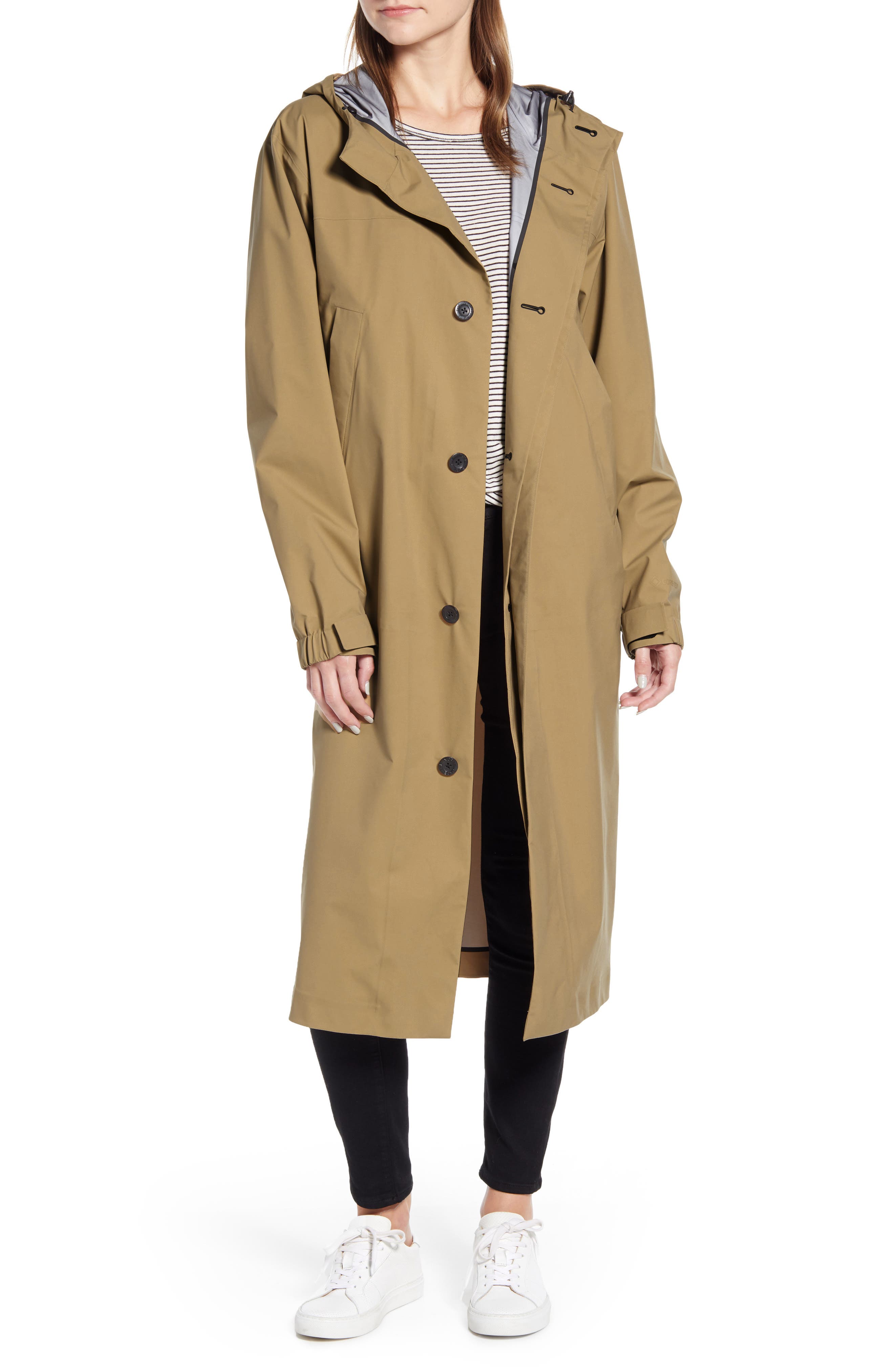 north face longline coat