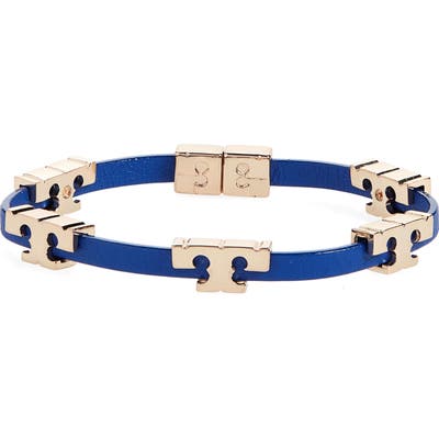 Tory Burch T-Logo Single Wrap Bracelet
