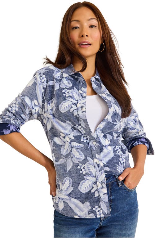 TOMMY BAHAMA TOMMY BAHAMA HIGHTIDE FLORA CORDUROY BUTTON-UP SHIRT
