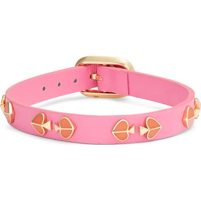 Kate Spade New York Spade Stud Leather Bracelet