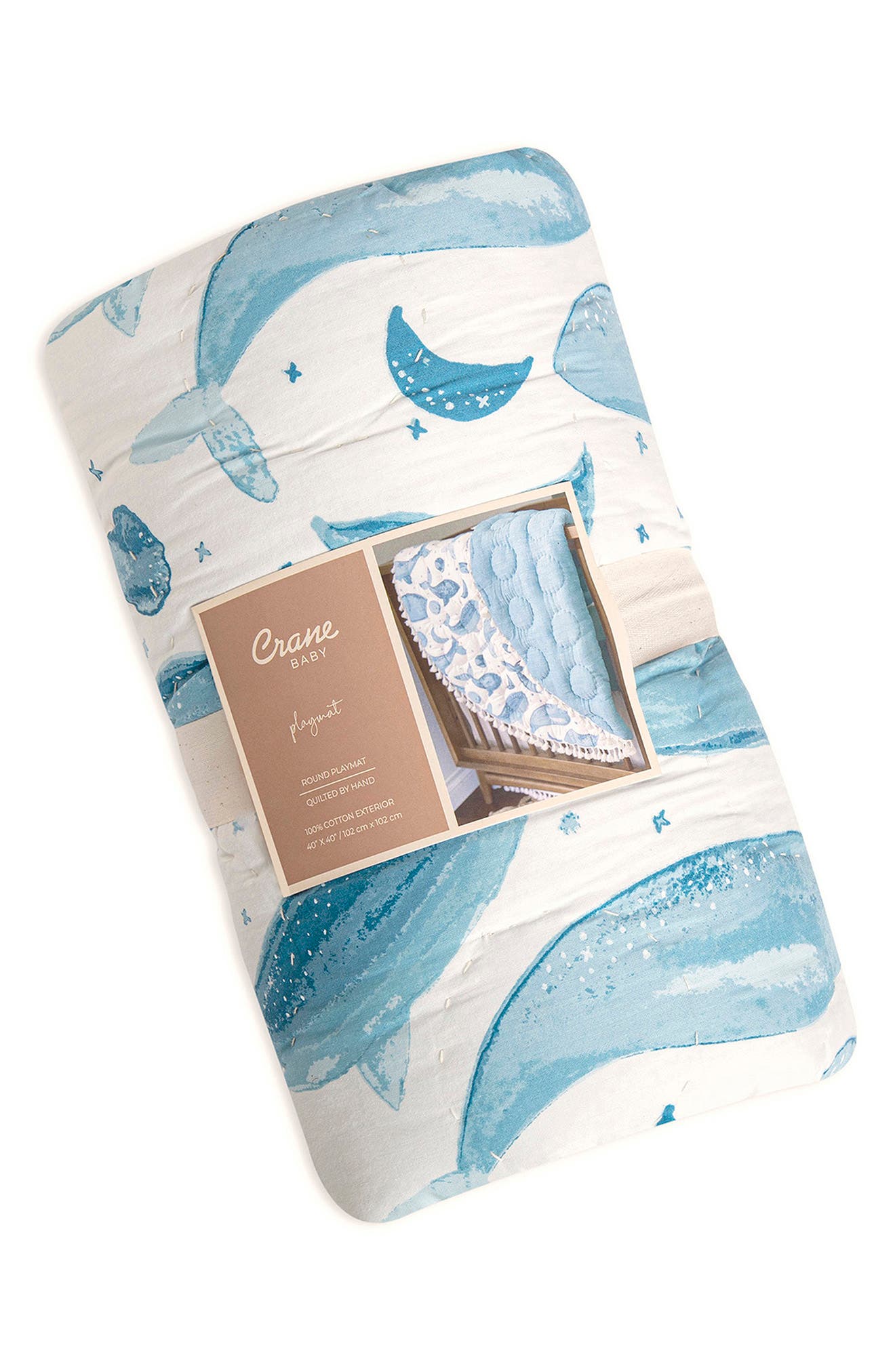 CRANE BABY Quilted Cotton Baby Playmat Nordstrom