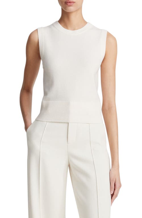 Vince Sleeveless Wool & Cashmere Blend Sweater at Nordstrom,