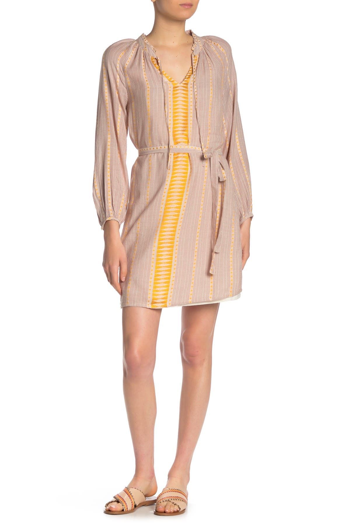 lucky brand striped dress