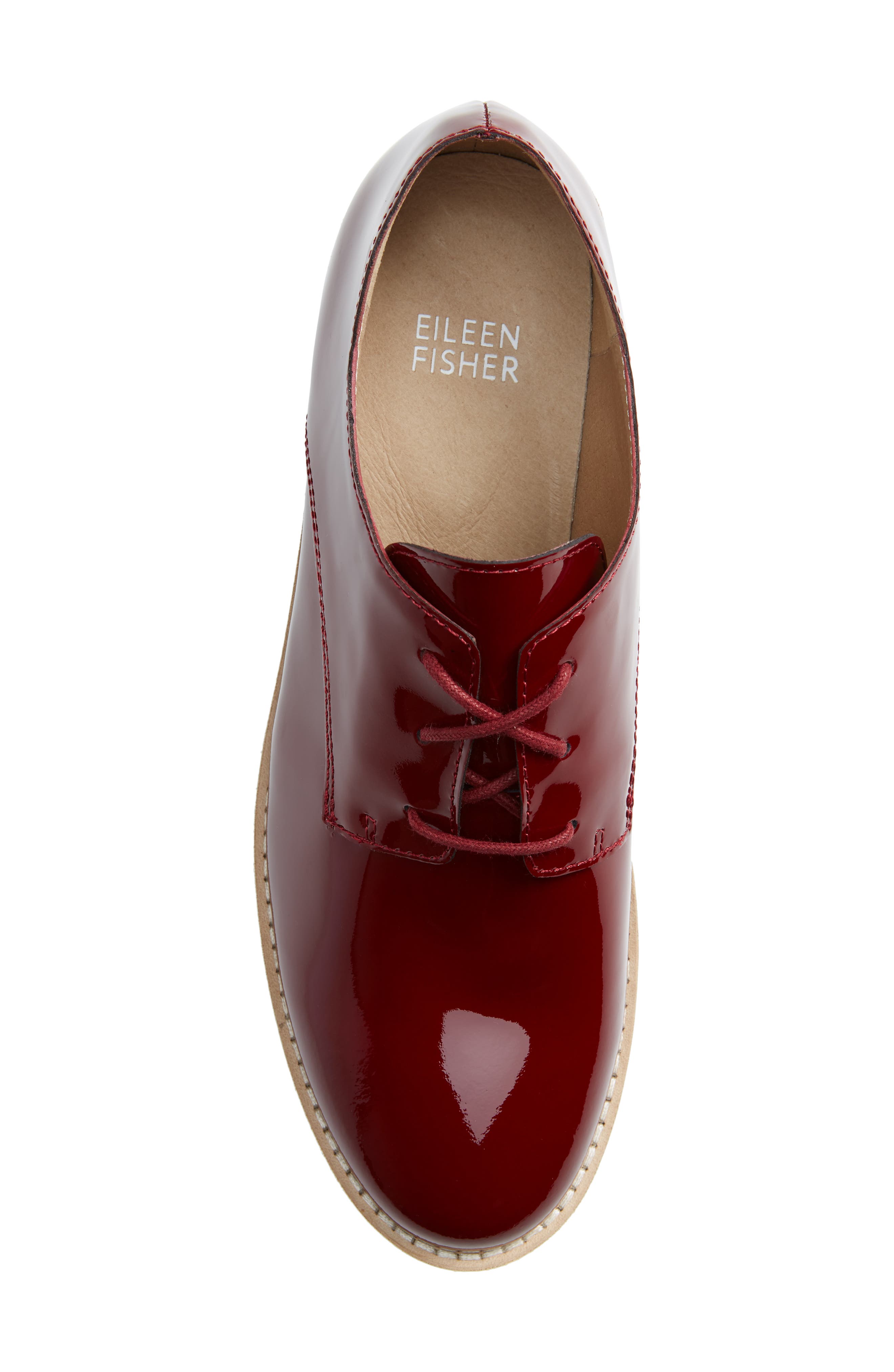 eileen fisher red shoes