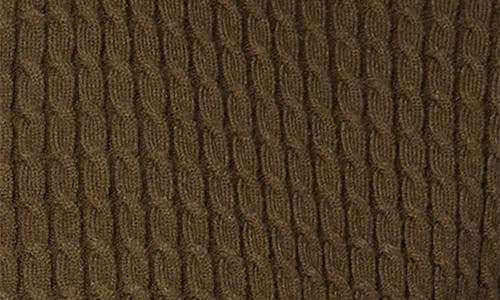 WEWOREWHAT WEWOREWHAT CABLE KNIT BOMBER JACKET