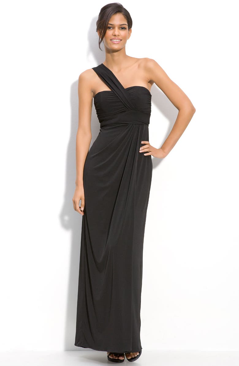 Amsale One-Shoulder Jersey Dress | Nordstrom
