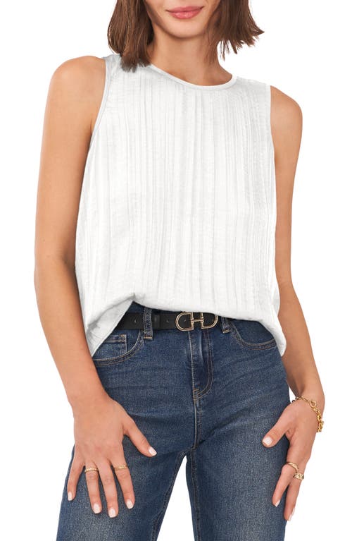 Vince Camuto Pleated Sleeveless Blouse at Nordstrom,