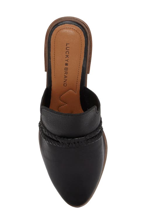 Shop Lucky Brand Marisole Mule In Black/black