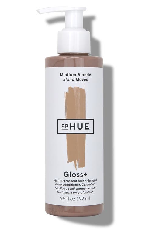 dpHUE Gloss+ Semi-Permanent Hair Color & Deep Conditioner in Medium Blonde