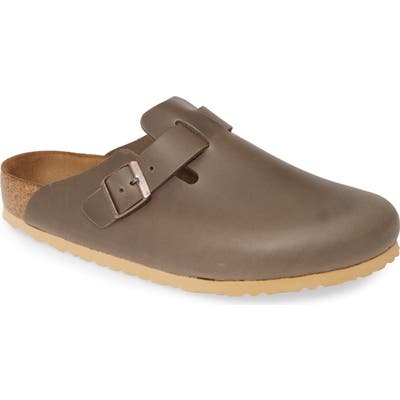 Birkenstock Boston Soft Clog,10.5 - Grey