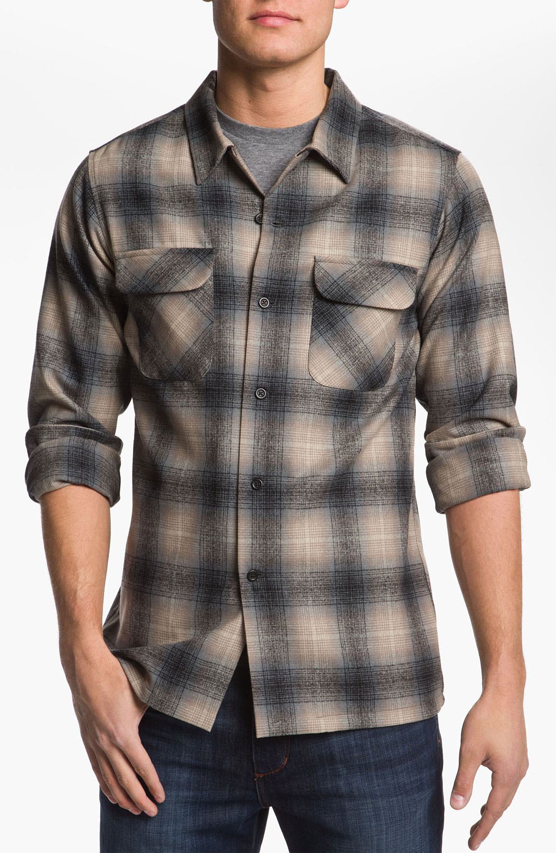 Pendleton Fitted Wool Shirt Nordstrom