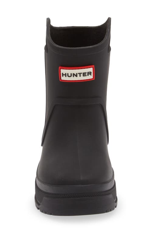 Shop Hunter Kids' Georgey Waterproof Rain Boot In Black