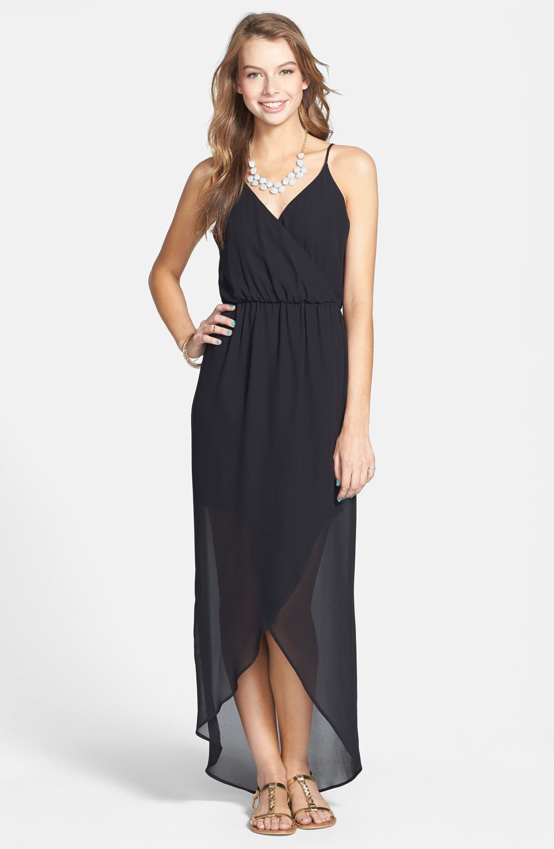 Tulip Hem Maxi Dress Nordstrom