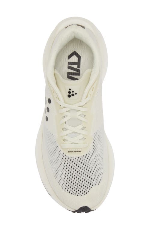 Shop Craft Nordlite Ultra Running Shoe In Ash White/black