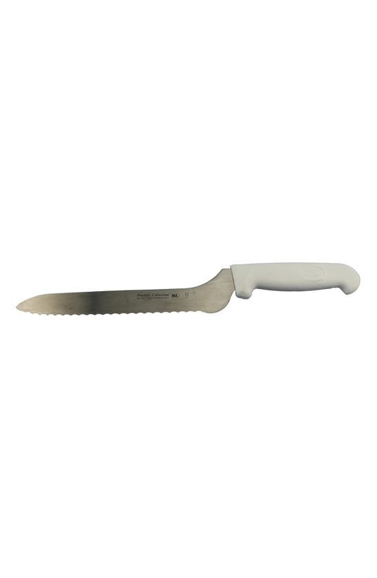 Berghoff Ergonomic 9" Stainless Steel Bread Knife In White