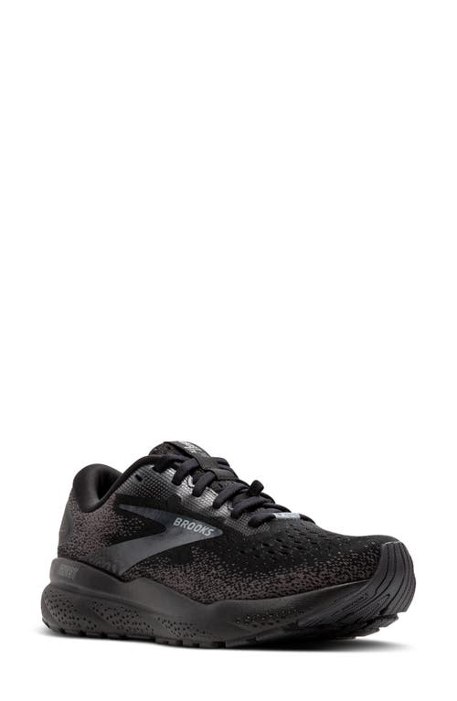 Brooks Addiction 2 Walking Shoe In Black/black/ebony