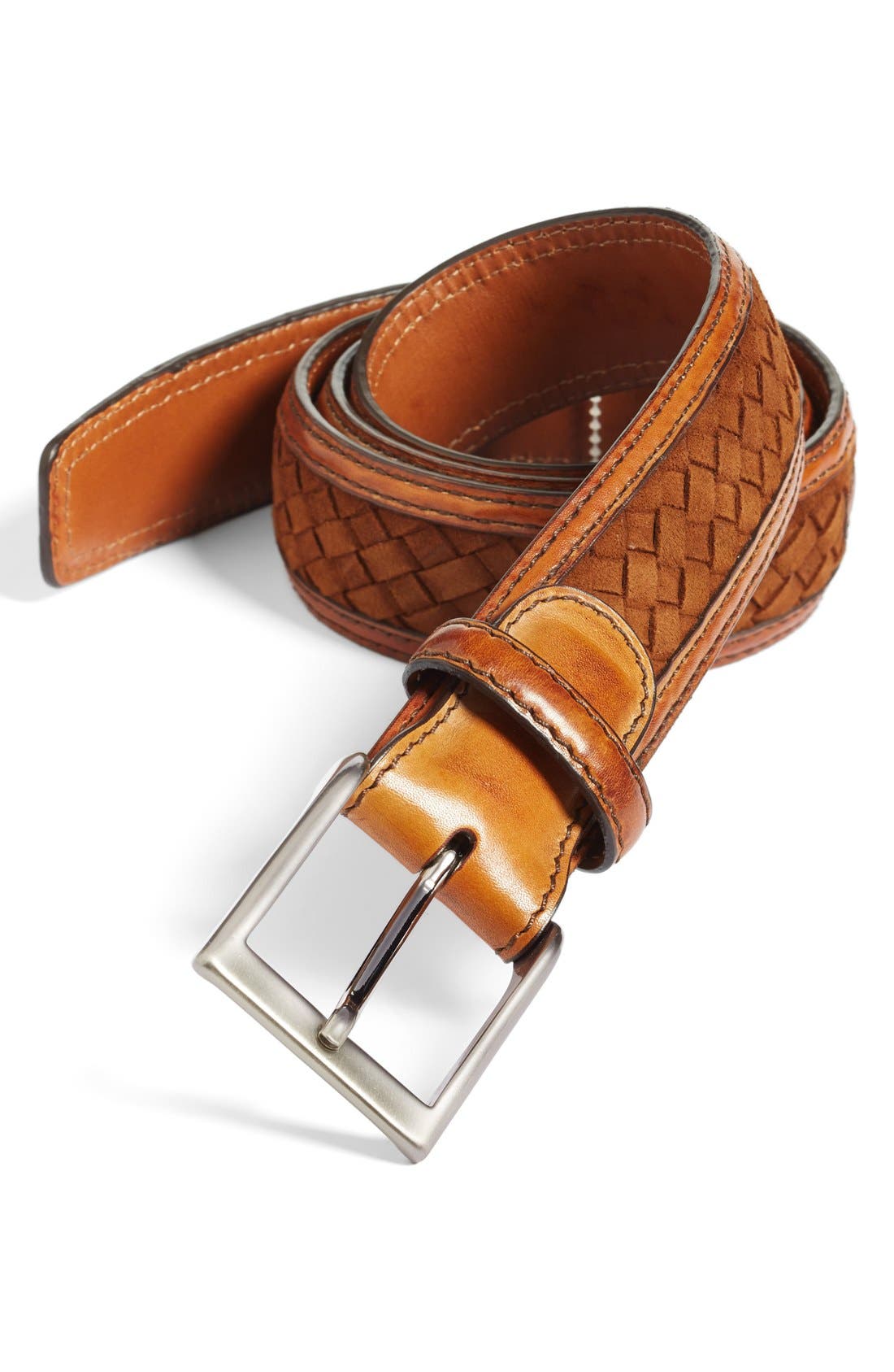 Magnanni Woven Suede Belt Nordstrom