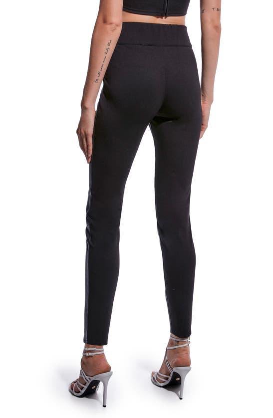 As By Df Kenny Stretch Leather Leggings In Black