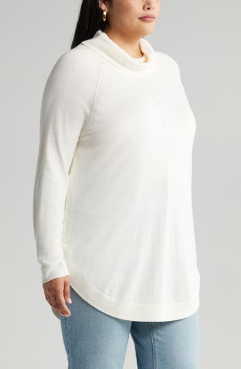 Plus size turtleneck outlet tunic