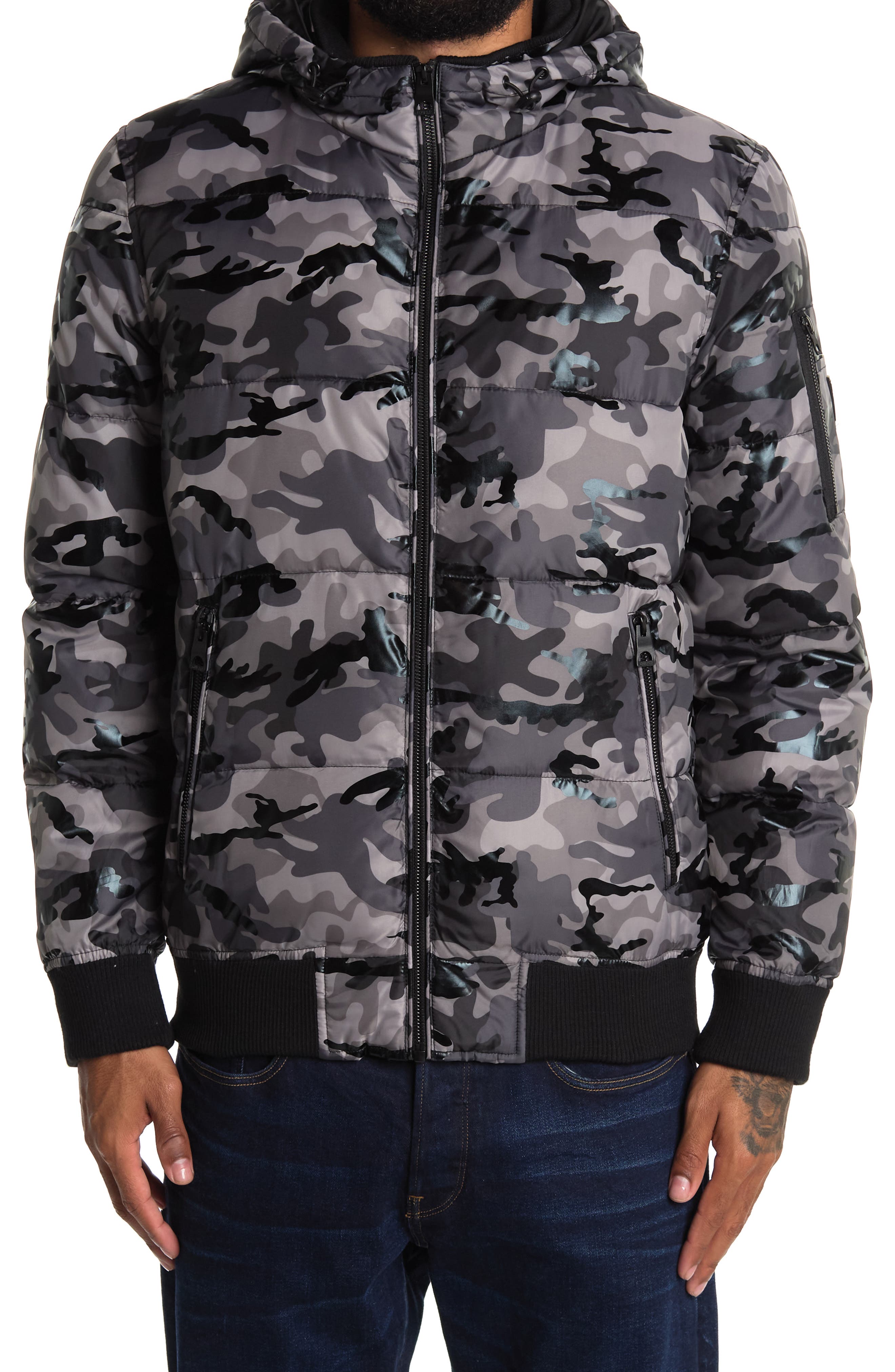 guess camouflage jacket