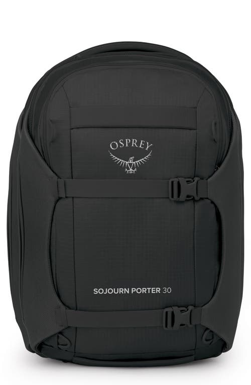 Sojourn Porter 30-Liter Recycled Nylon Travel Pack in Black