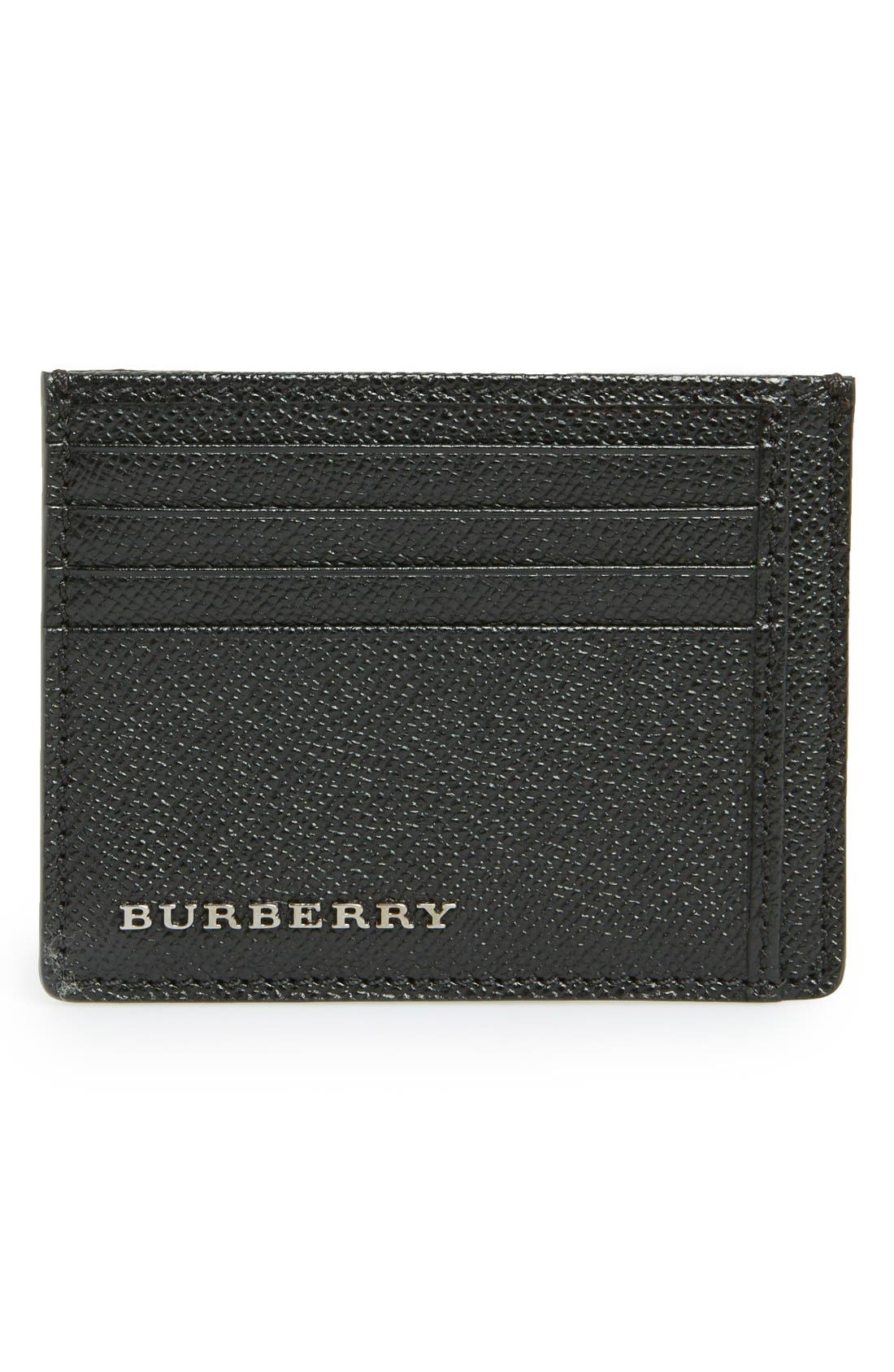 Burberry Leather Card Case Nordstrom