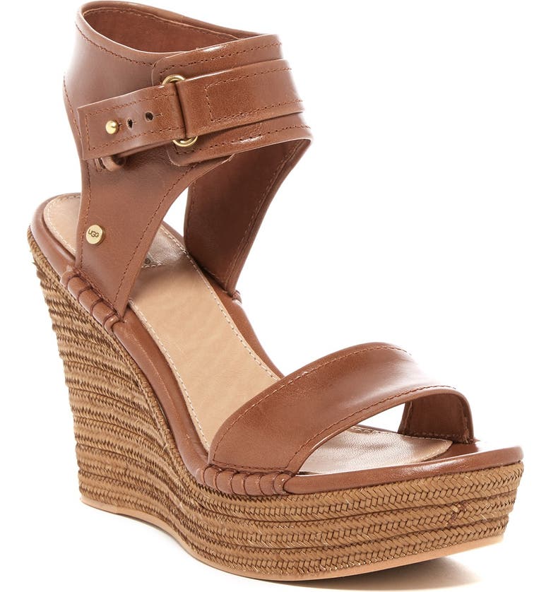 UGG<SUP>®</SUP> 'Maryanne' Wedge Sandal, Main, color, 220