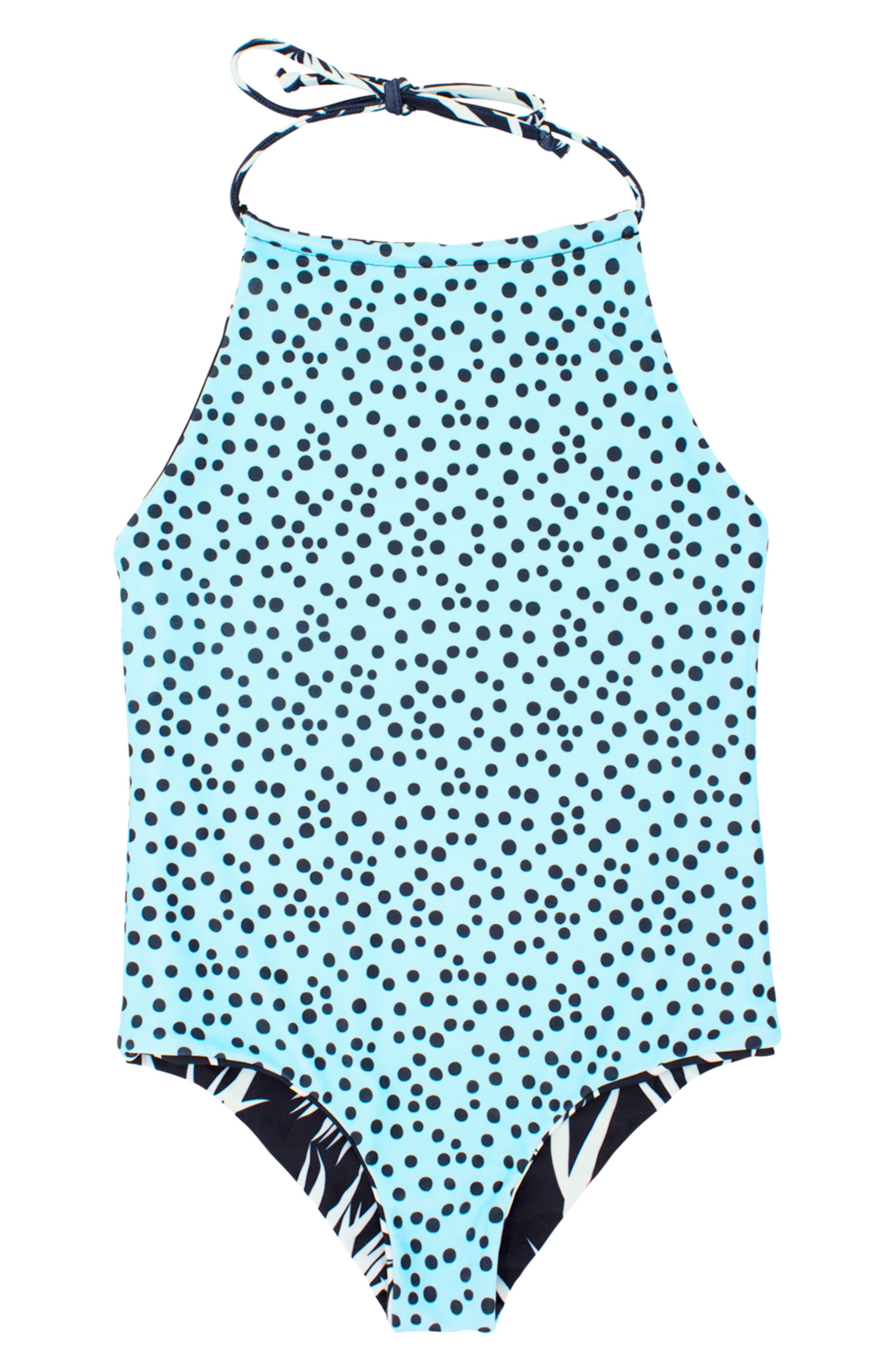 Feather 4 Arrow Kids Riviera Reversible Halter Neck One Piece Swimsuit Nordstrom