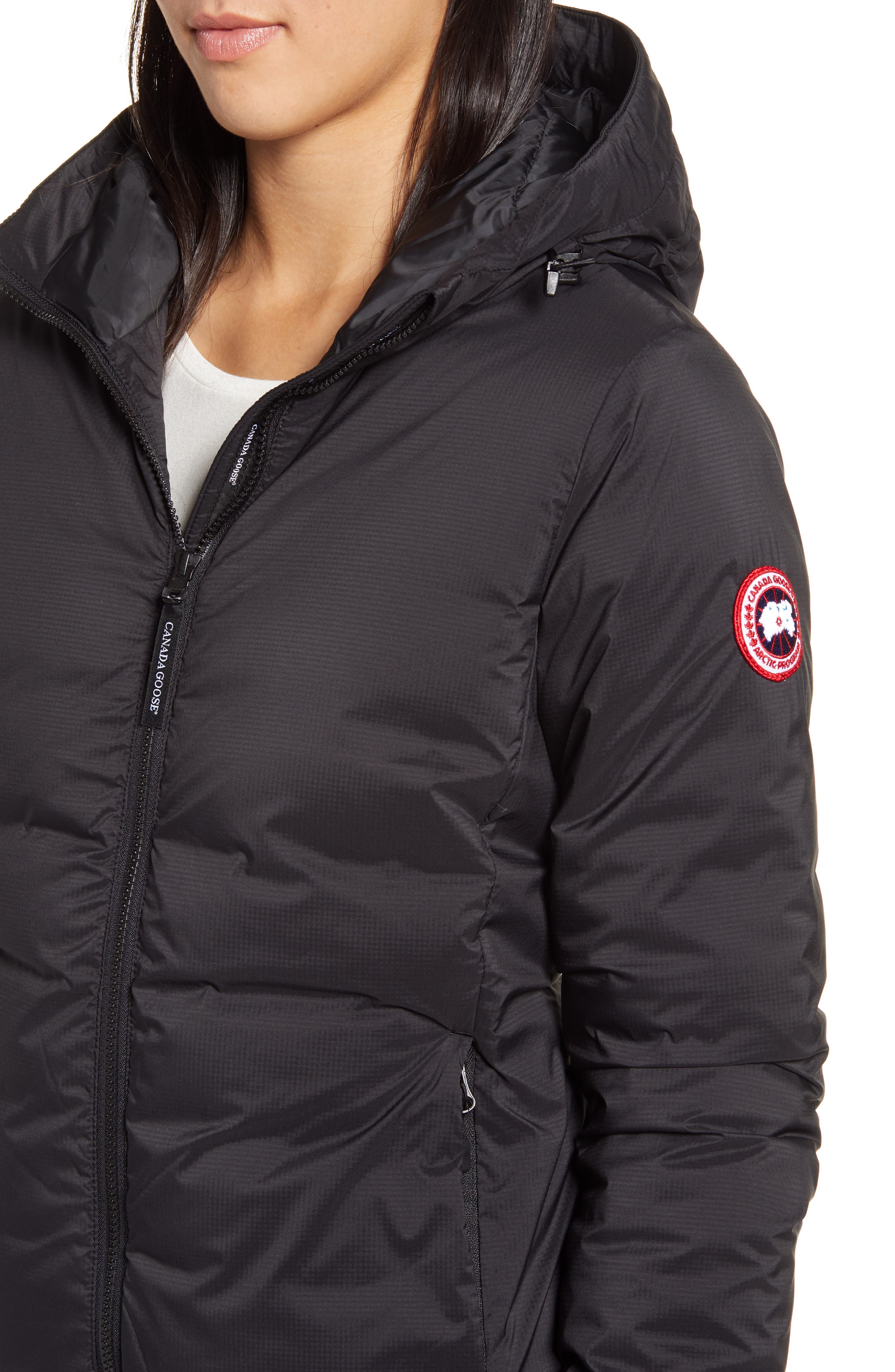 Lightweight Water-repellent Hooded Goose Down Jacket
