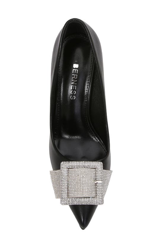 Shop Berness Emery Rhinestone Pump In Black