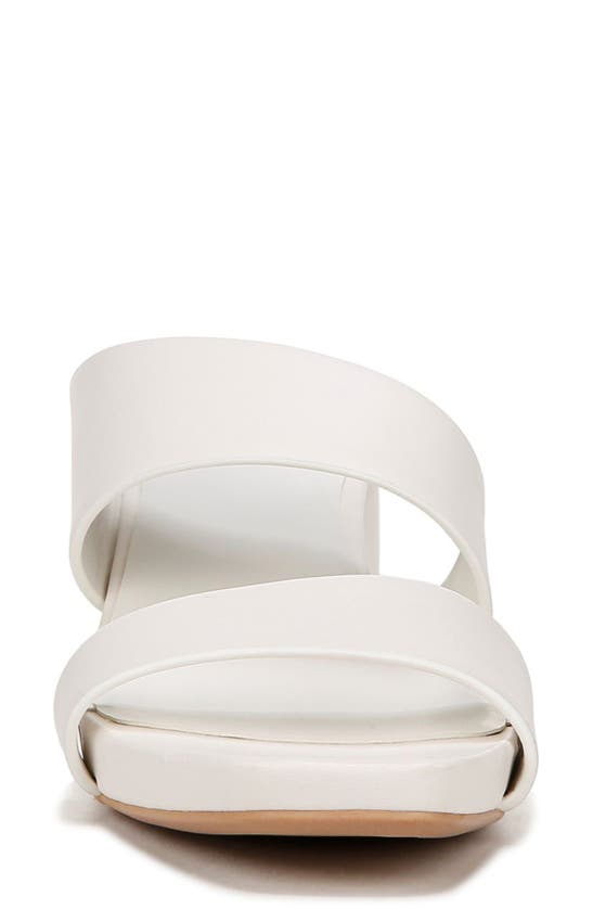 Shop Naturalizer Inez Slide Sandal In Warm White Leather