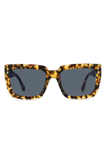 ISABEL MARANT ISABEL MARANT 55MM RECTANGULAR SUNGLASSES 