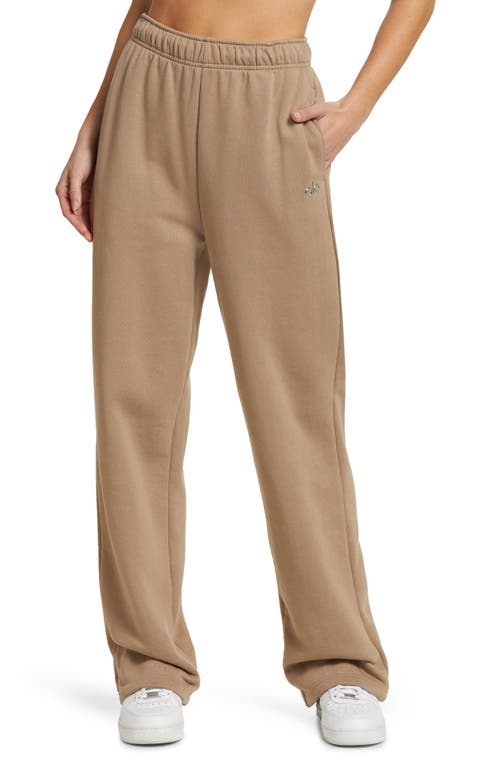 Accolade Straight Leg Sweatpants in Gravel