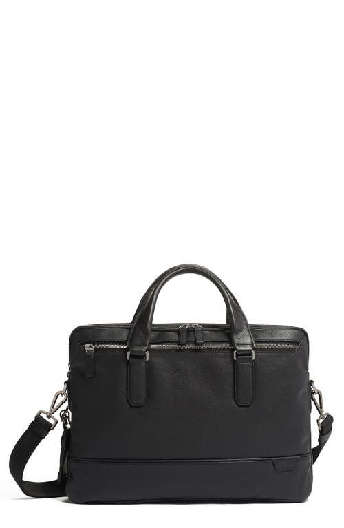 Tumi Sycamore Slim Leather Briefcase in Black at Nordstrom