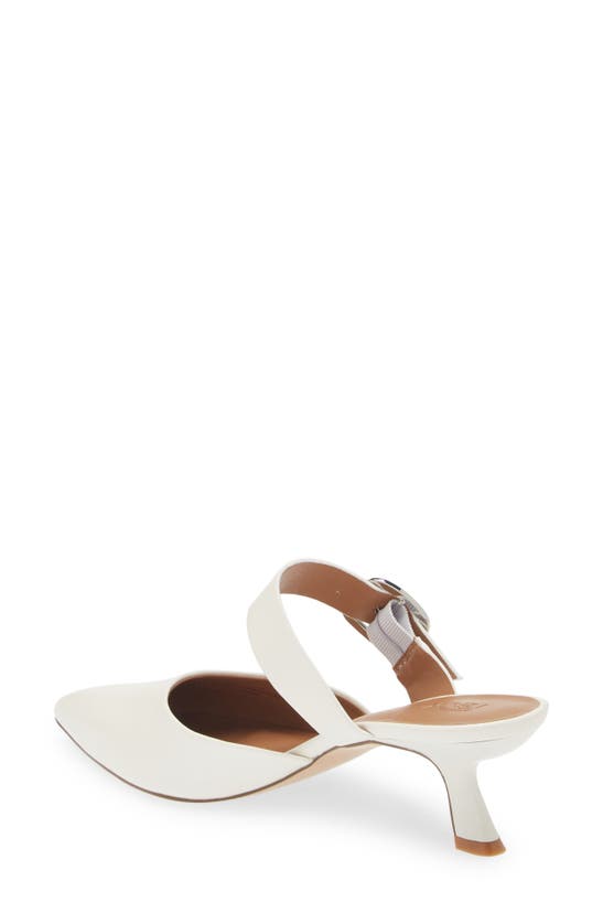 Shop Nordstrom Rack Fawn Mule In Ivory Pristine