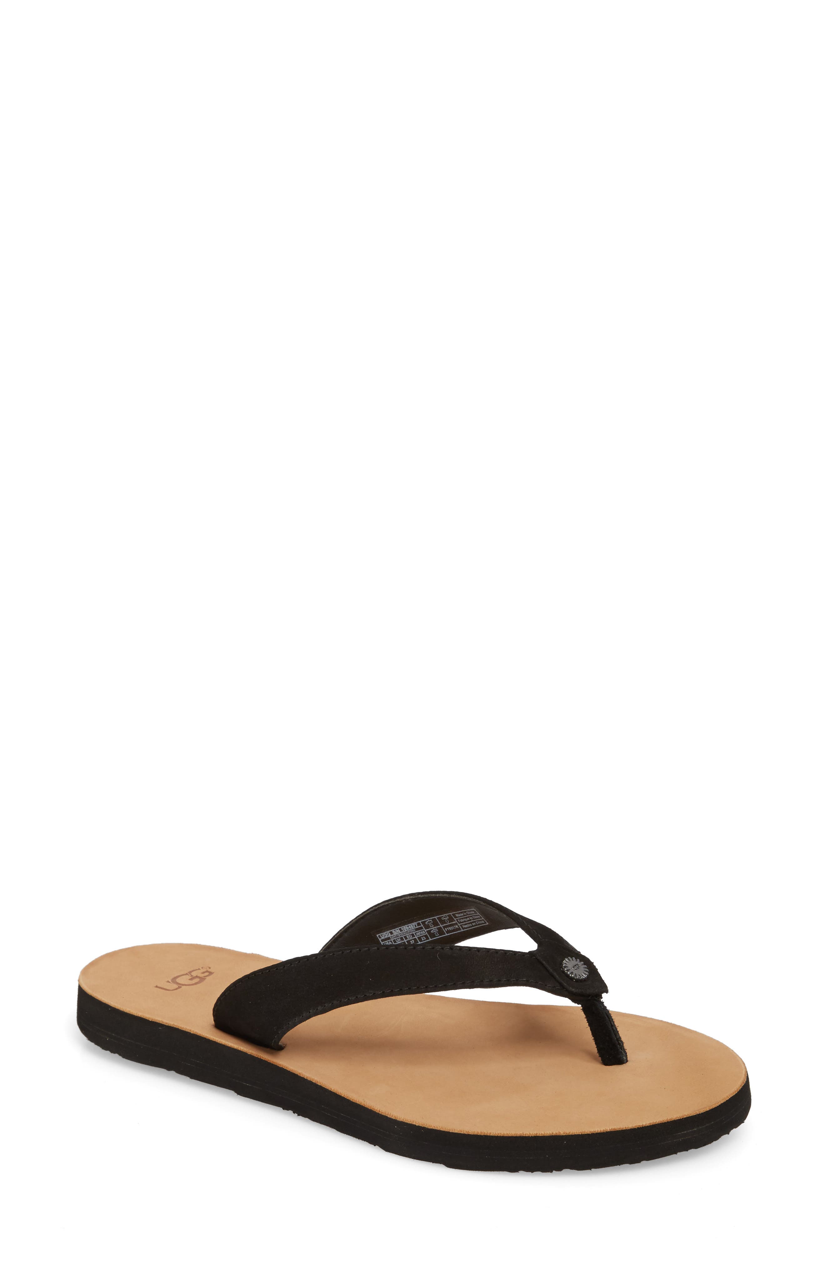 ugg flip flop slippers nordstrom