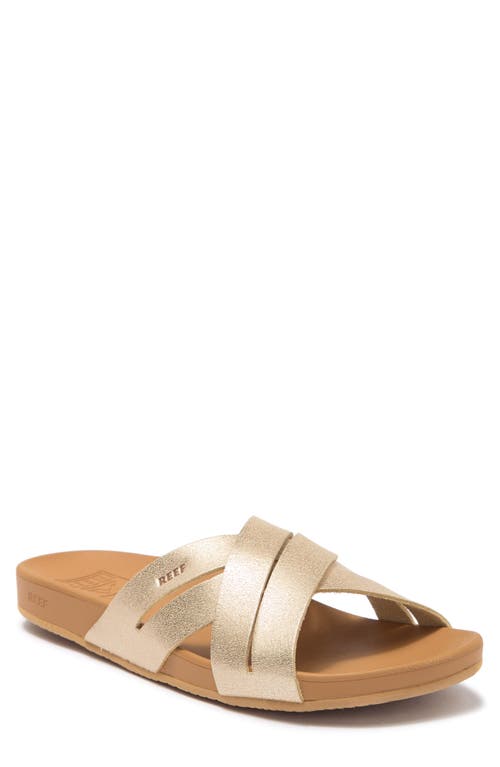 Cushion Spring Sandal in Champagne