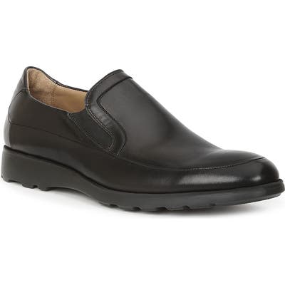 Bruno Magli Vegas Apron Toe Loafer- Black