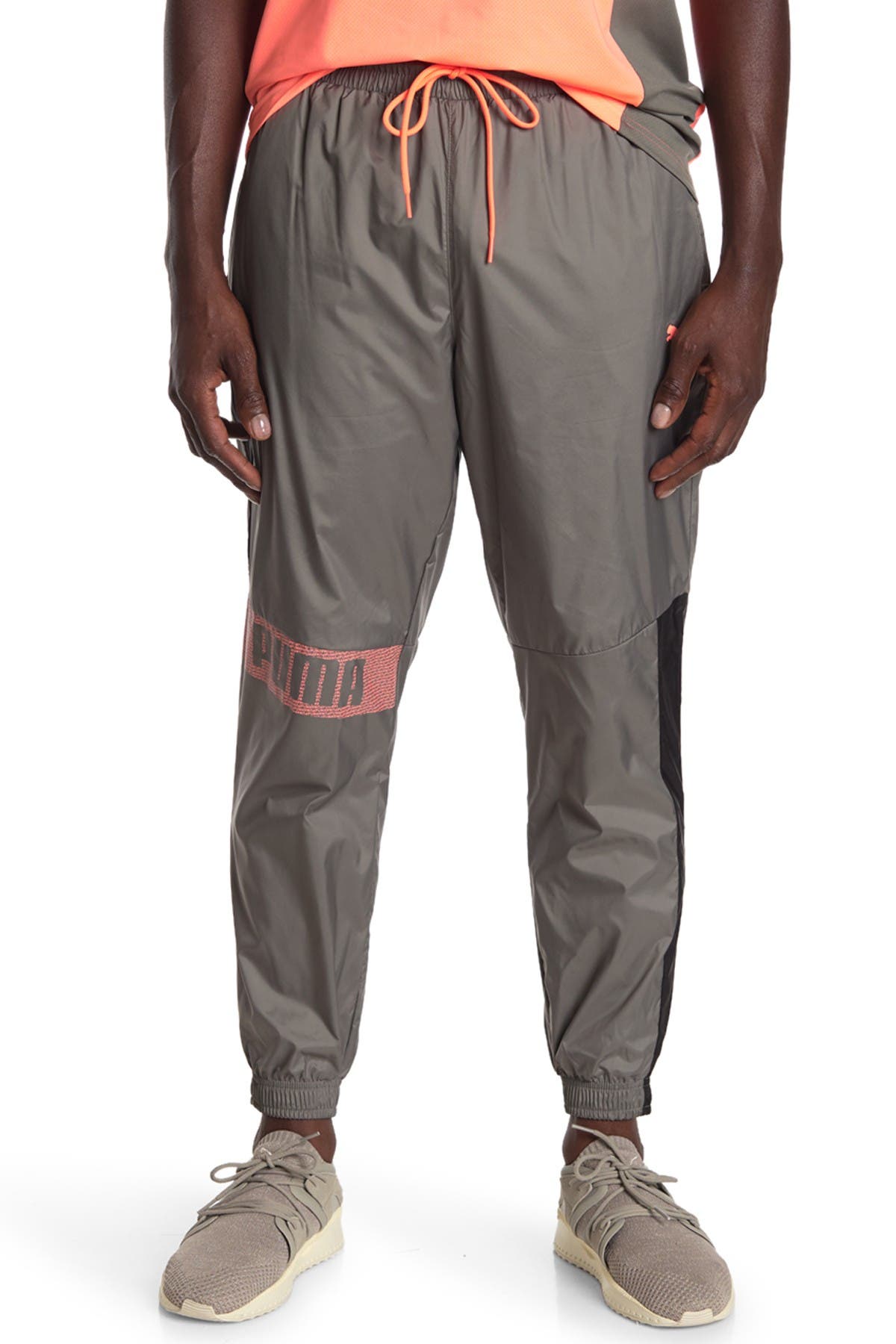woven track pants