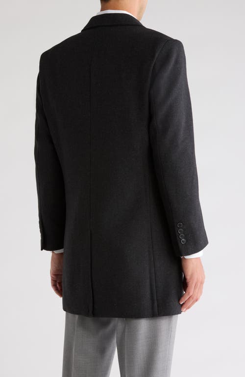 Braveman Tailored Wool Blend Jacket In Charcoal