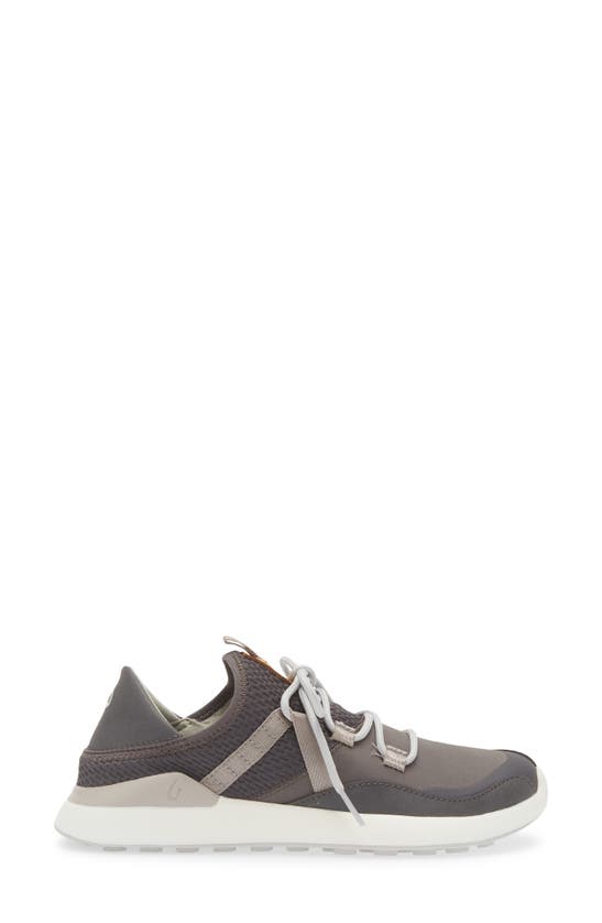 Shop Olukai Kawela Waterproof Spikeless Golf Shoe In Pavement/ Mist Grey